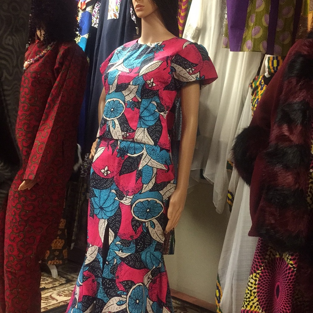 Authentic African skirt and Top